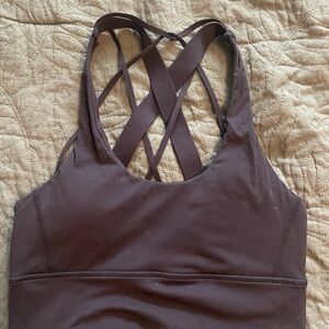 Balance Athletica Black Strappy Tank Top